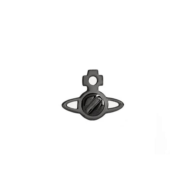 VIVIENNE WESTWOOD Латунные одиночные гвоздики для мужчин, оружейно-серые 62010048S001