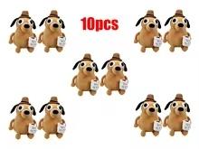 25cm This Is Fine Meme Coffee Dog Plush Toy Soft Stuffed Doll Cute Movie Tv Theme Children'S Birthday Gift For Boys
