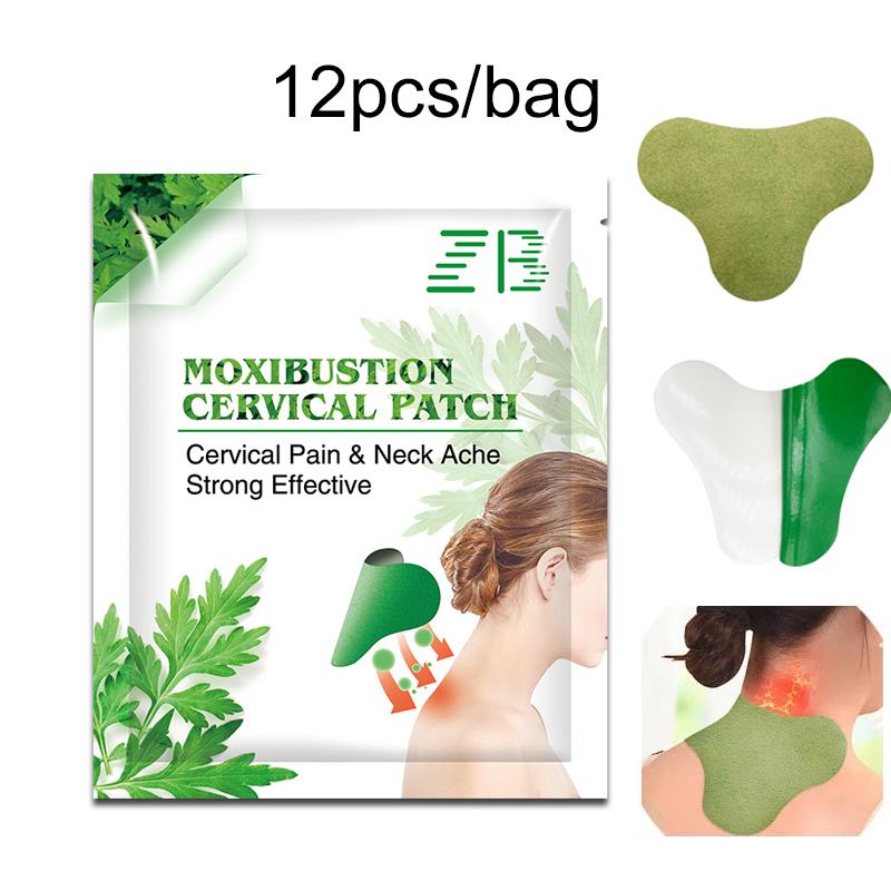 Wormwood Herb Patch Neck Patches Wormwood Plaster Joint Cervical Spondylosis Body Pain Relief Stickers Rheumatoid Muscle Strain