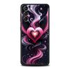 Цветной чехол для телефона с принтом в виде сердца для Samsung Galaxy S26 S25 S24 S23 S22 S20 S21 FE Ultra S25 Edge Plus 5G Мягкий чехол из ТПУ