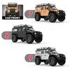Игрушка гусеничный грузовик с дистанционным управлением 1/16 4WD Вездеходный Водонепроницаемый Беспроводное управление Игрушка автомобиль для лазания со светодиодной подсветкой на крыше