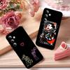 Anime H-hazbin Hotel Phone Case For Samsung S24/S25/S22 S30/A51 52/Lite/Ultra/5G/Plus/FE - Slim Shockproof Black Protection