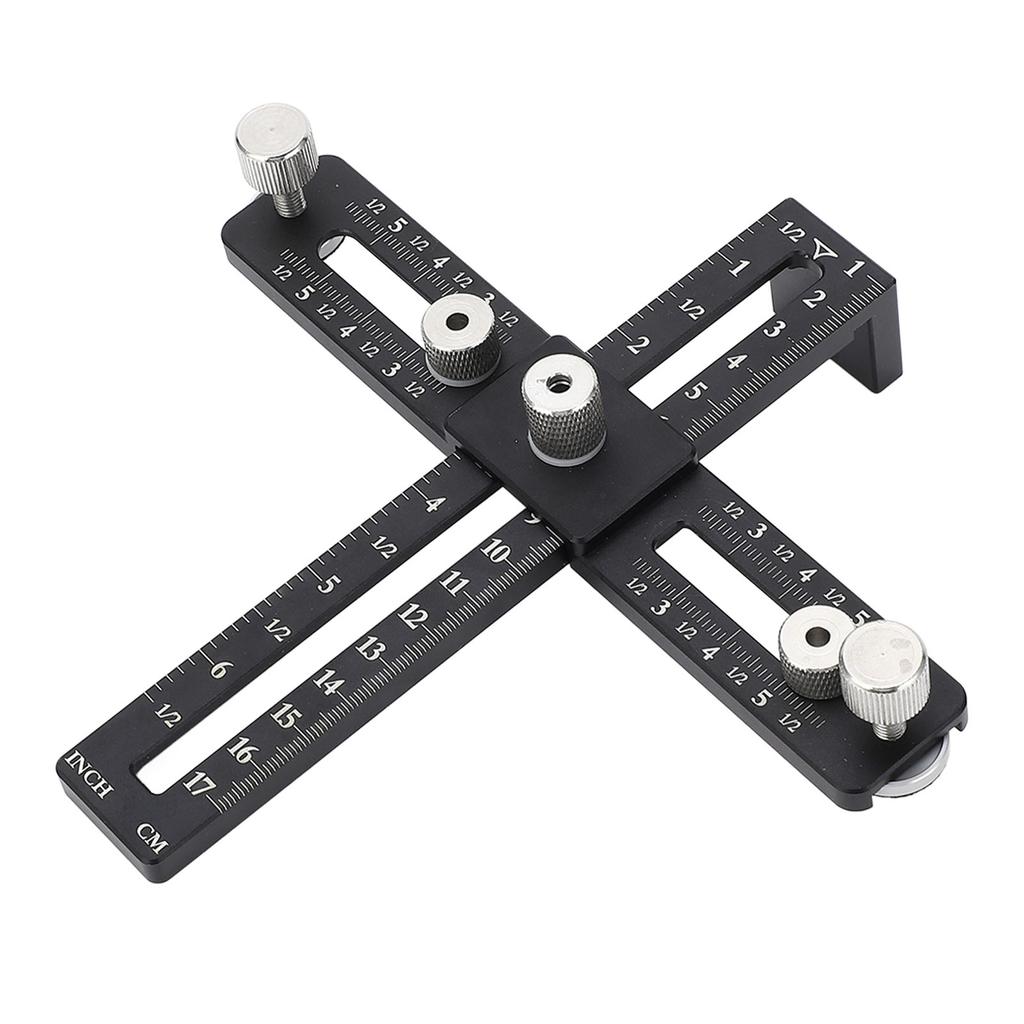 Инструмент для шаблона ручки шкафа, направляющая для сверления отверстий в алюминиевом сплаве, шаблон для деревообработки