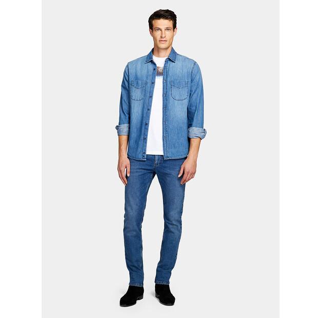 Джинсы Sisley 4MQBSE00O синий Slim Fit