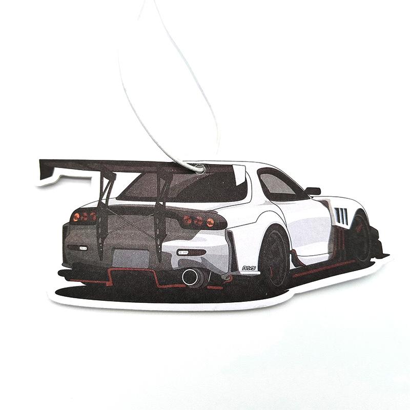 Автомобильные детали Дизайн Освежитель воздуха для автомобиля Подвесной автомобильный задний вид Твердый бумажный обод колеса Поршень Автомобильный диффузор Аксессуары для интерьера Подвеска