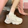 Легкая женская обувь новая модная обувь папы на толстой подошве высокая ценность модный тренд универсальная сетчатая спортивная обувь на мягкой подошве