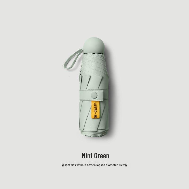 Скидка 50% на женский складной зонт от солнца с защитой от УФ-лучей - Ультралегкий, для дождя или солнца