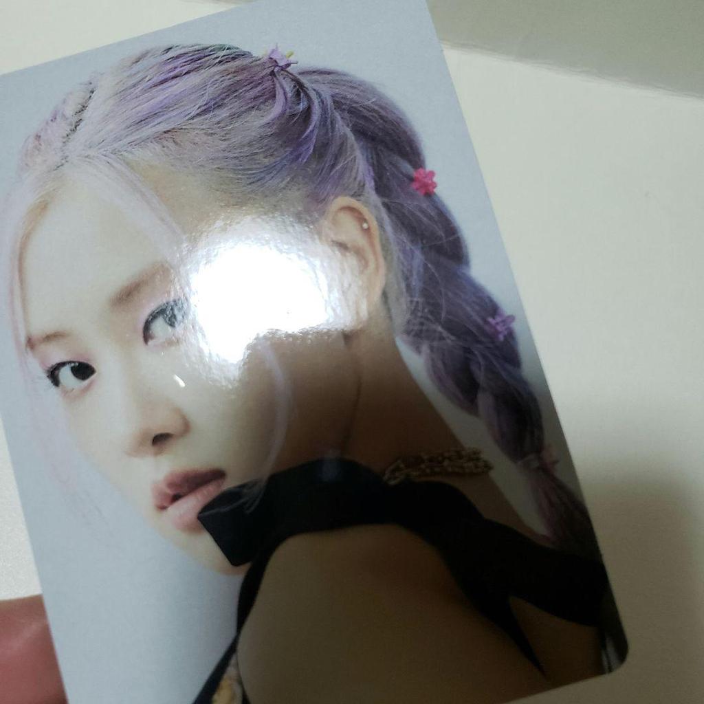 [USED] BLACKPINK Trading Card Rose THE ALBUM JP First Limited C ver.