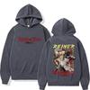 Anime Attack On Titan Reiner Braun Graphic Print Hoodie Men Women Cartoon Manga Retro Sweatshirt Male Unisex Oversized Pullover Hoodies