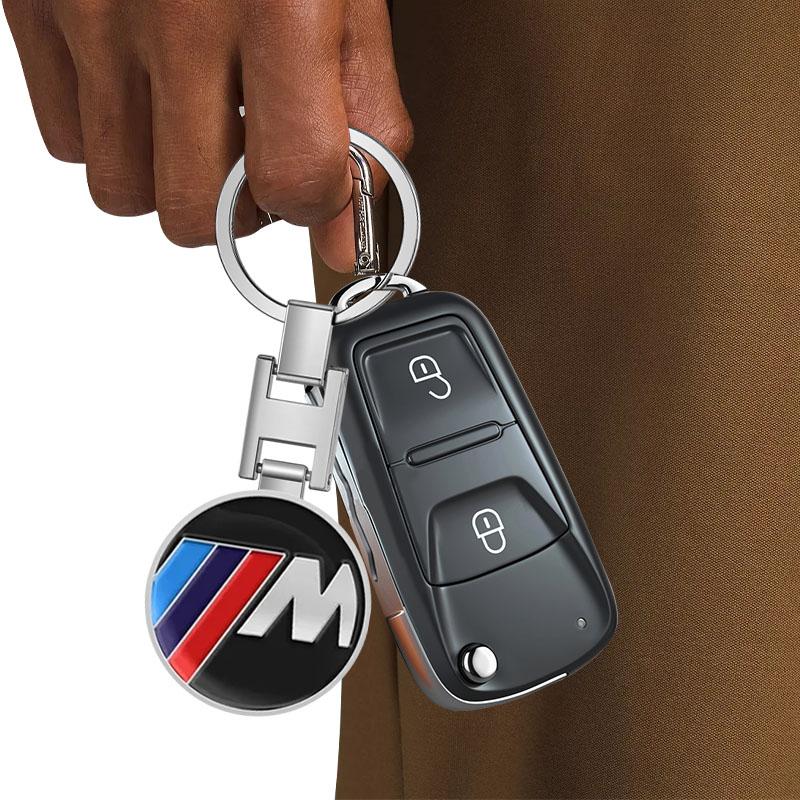 1 шт. Роскошный брелок для ключей автомобиля Брелок для ключей автомобиля Логотип эмблемы автомобиля Автоаксессуары Для BMW E34 E46 E39 E38 E90 E60 E36 F30 F30 F10 E92 E38 E91 G30 G38 M3 M5