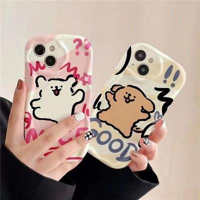 Для Apple 17 Чехол для мобильного телефона 14 Пара Собака для IPhone16promax Объектив Все включено 13mini Мягкий 12/x