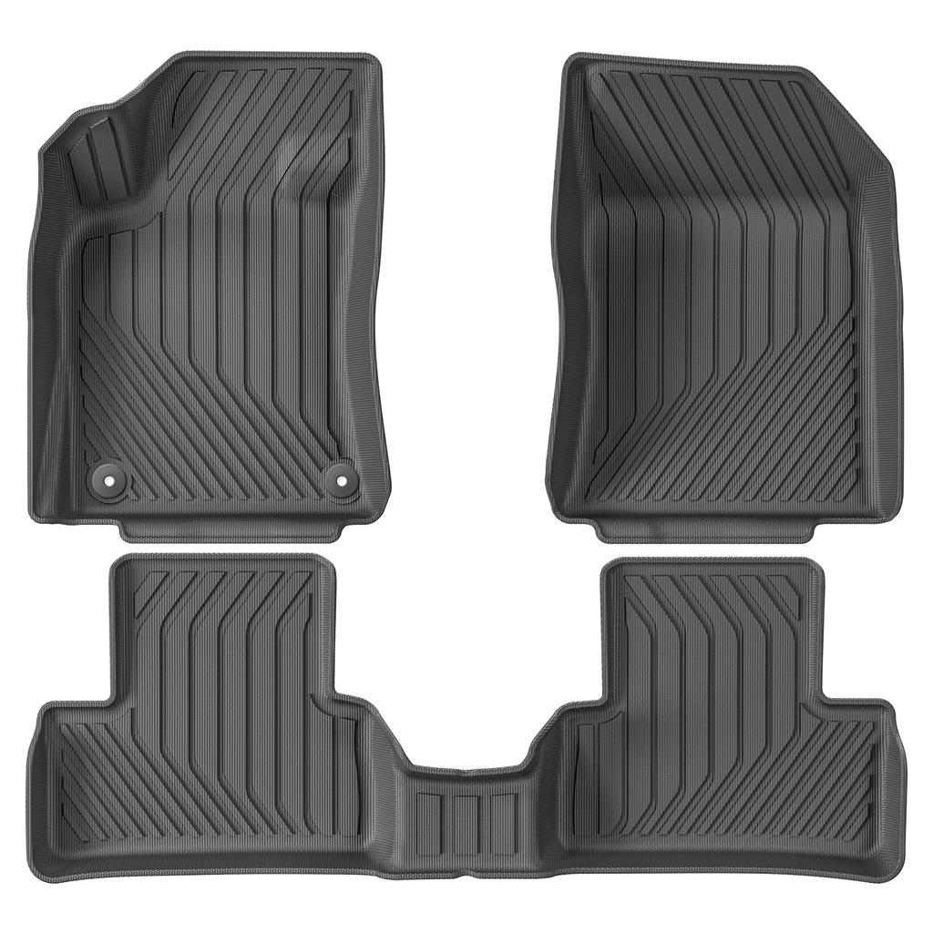 Для Peugeot 308 2022 2023 2024 TPE 3D Автомобильные коврики Коврик в багажник Черный Водонепроницаемый Всепогодный Левый руль