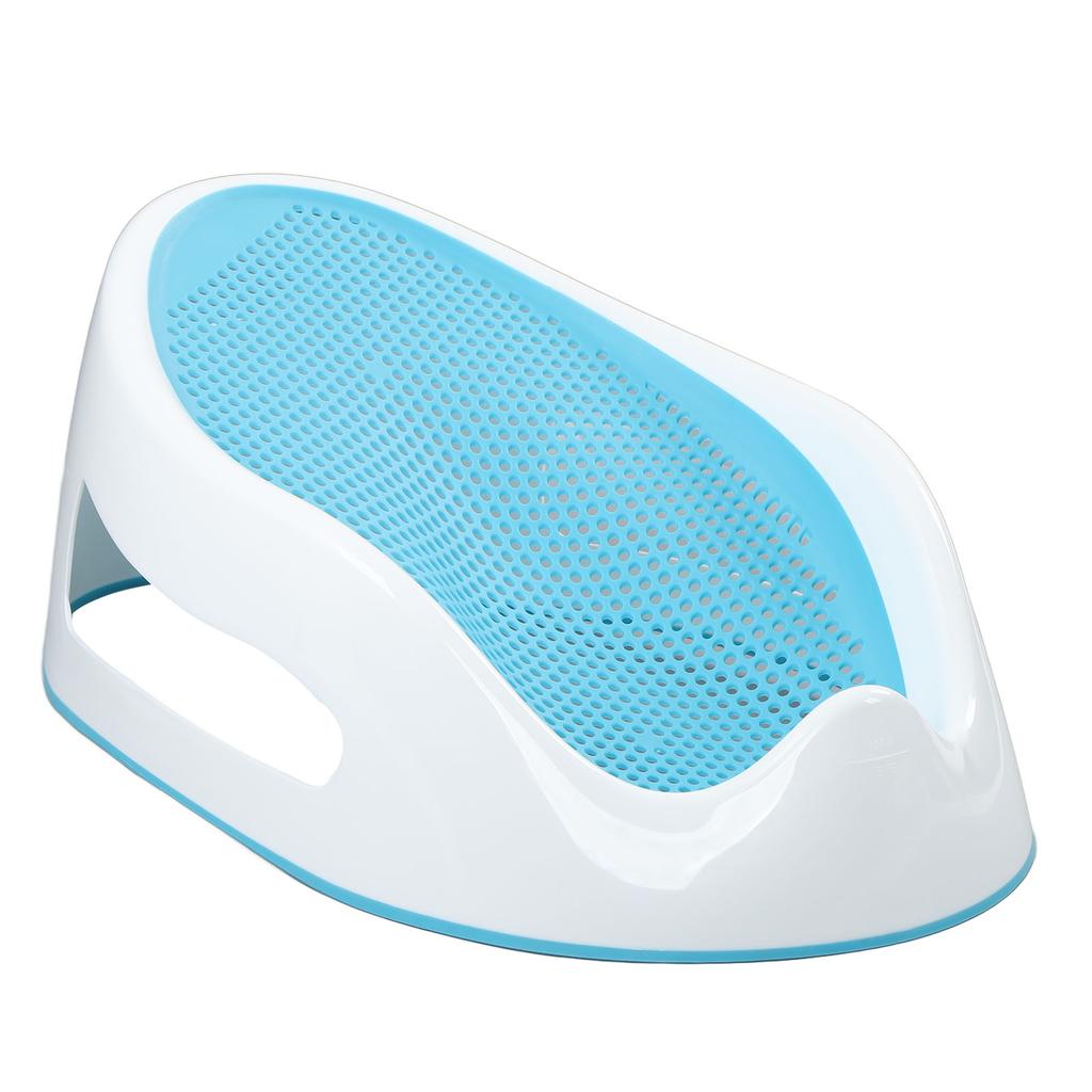 Поддержка детской ванны TPE Мягкий силиконовый безопасный удобный детский держатель для ванны для лежания