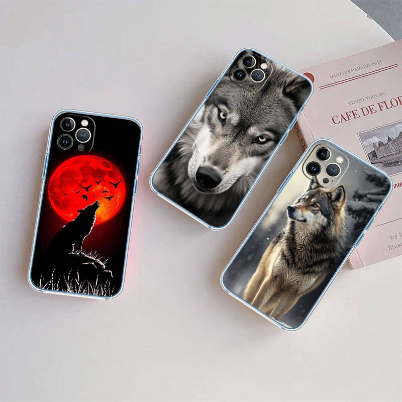 MH148 Animal Wolf Phone Case for Motorola G34 G32 G31 G14 G15 G84 G62 E32 G24 G72 G71 G73 G85 G200 G60 G52 G51 G50 G42 G41 G32 G30