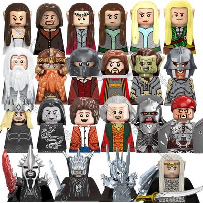 Аниме-фигурка Властелин колец Урук-хай Боромир ОРКИ модель строительные блоки детский подарок кирпичные игрушки