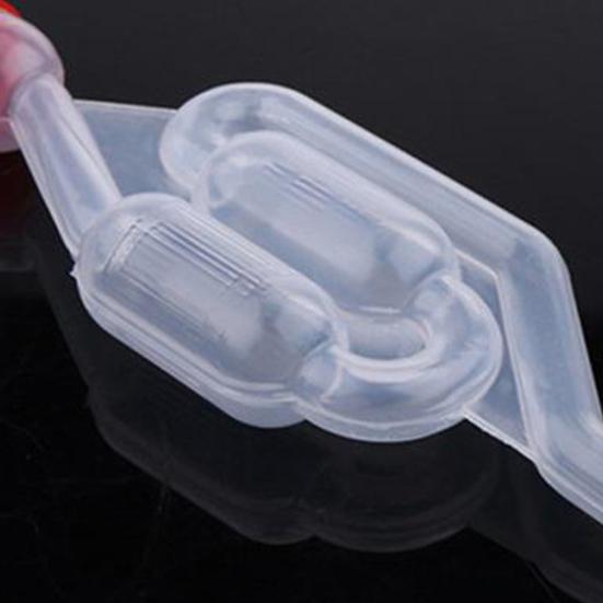 Воздушный шлюз S-образной формы с двумя пузырьками, прозрачный пузырьковый люверс, домашний воздушный шлюз для дома