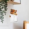 Cartoon Cute Squirrel Bedroom Living Room Switch Home Background Beautification Wall Stickers