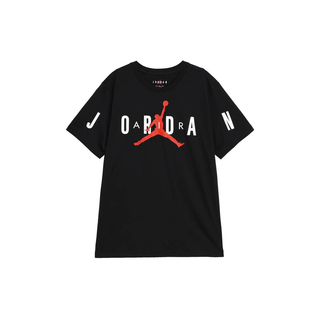 Jordan T Shirts Men's Black Crew Neck Moderate (Unisex) T-Shirts DV1446 010