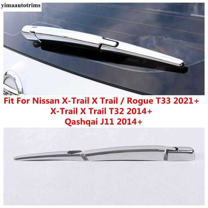 Для Nissan Qashqai J11 2014 - / X-Trail X Trail / Rogue T33 - 2026 / T32 2014 - Накладка на задний дворник
