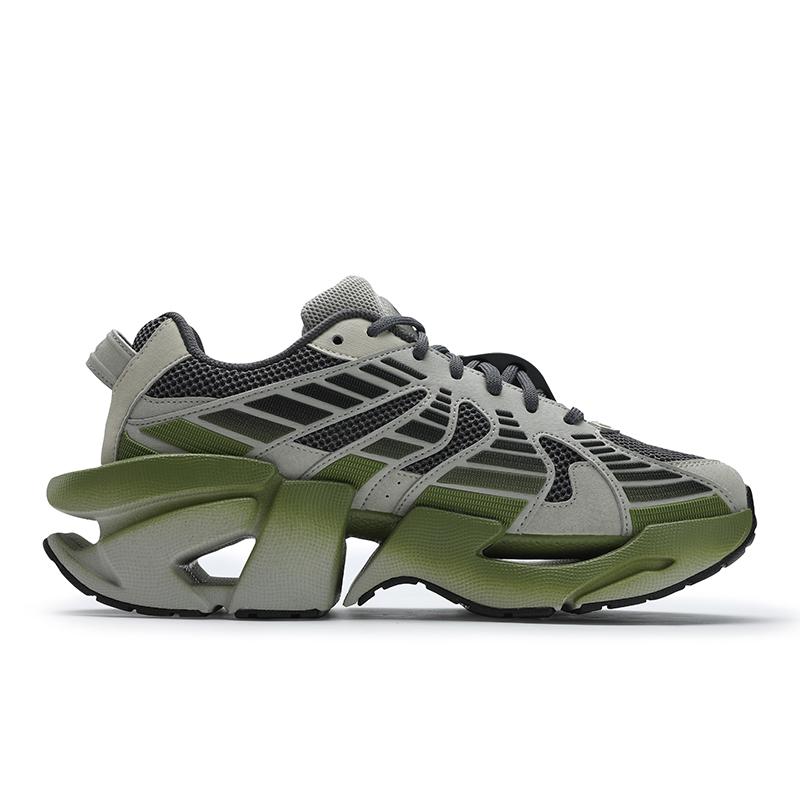 Fila Пространственные Массивные Модные Удобные Повседневные Кроссовки Мужские Кроссовки Черные Серые F12M523109FBB