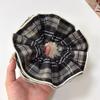 Korean Retro Double-Layer Plaid Hair Ring - Sweet, Versatile Hair Accessory