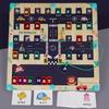 Magnetic Letter Pairing Parking Lot Labyrinth Children's Early Education Cognitive Puzzle Magnetic Pen Walking Ball Training Toy