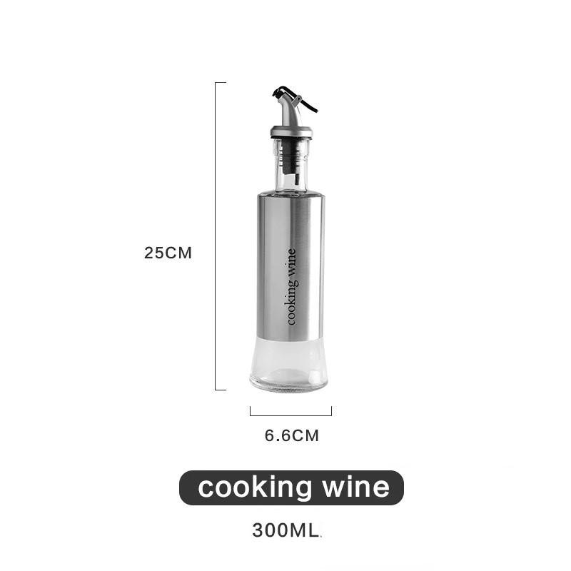 Бутылка-диспенсер для оливкового масла, дозатор для масла и уксуса из нержавеющей стали, кухонные принадлежности