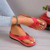 Women's Flower Decor Summer Sandals Comfortable Open Toe Slip On Shoes Women's Fashion Flip Flops Woman's Shoes Slippers Women