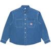 UNDEFEATED SS25 Shirts Unisex Lapel Moderate Denim UC51GLT02M