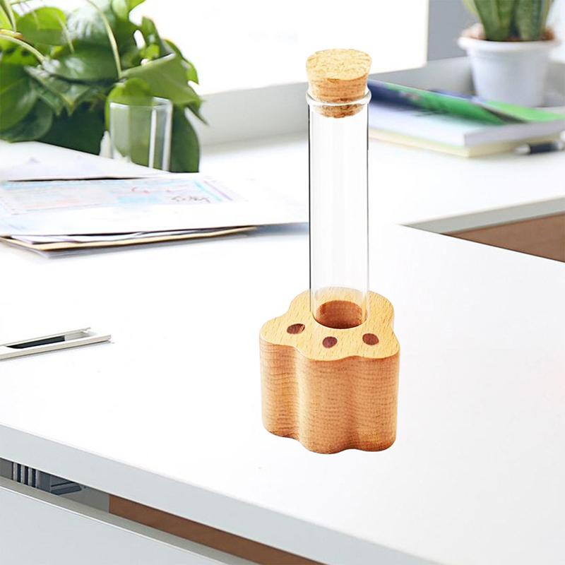 Cat Whisker Jar Mini Glass Vase For Whiskers Cat Whisker Holder Elegant Memorial Gift For Pet Lovers