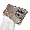 Совместим с iPhone 16/15 Pro Max: Чехол с защитой от падения с четырехточечными подушками безопасности и защитная крышка с прозрачной пленкой для линзы X.