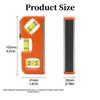 Magnetic Mini Vertical Spirit Levels Horizontal Ruler  For Determining Horizontal Vertical Plane