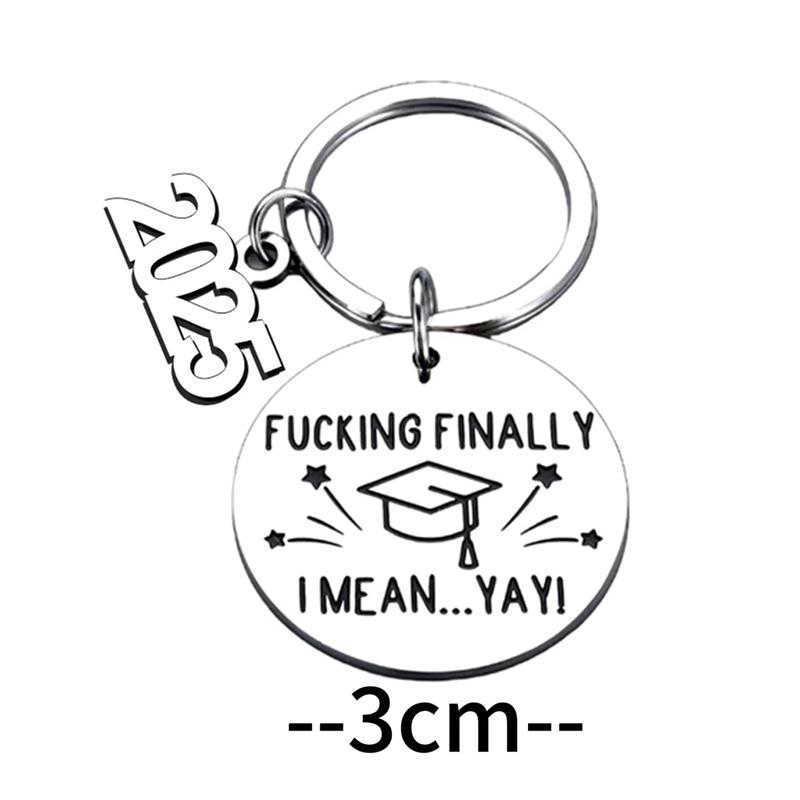 Выпускной брелок 2025 года, вдохновленные подарки для выпускников университетского колледжа, средней школы, сувенир для старшеклассников