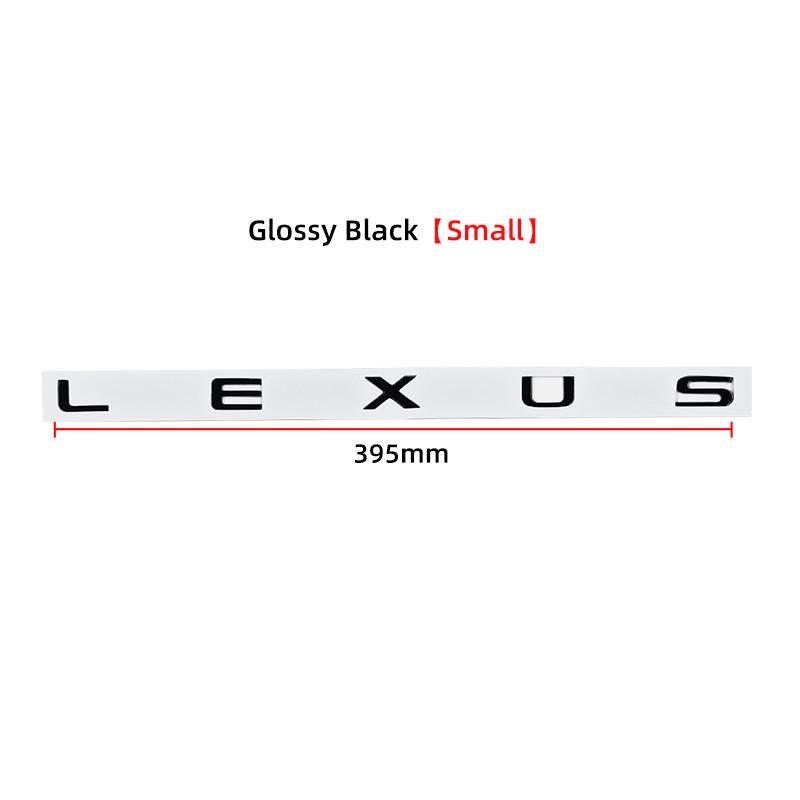 ABS Car Rear trunk letter sticker Accessories For Lexus F SPORT GX460 Ct200h IS250 ES 220D IS200 GS GX IS LS LX NX RX UX CT LC