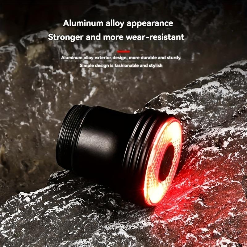 Велосипедный умный автоматический тормозной датчик, водонепроницаемый светодиодный фонарь для зарядки, велосипедный задний фонарь, предупреждающий фонарь для заднего велосипеда