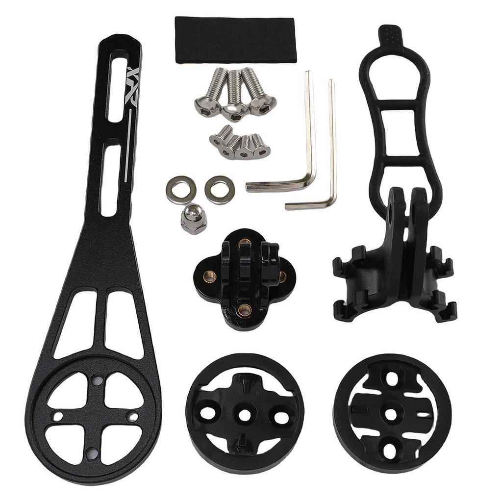Handlebar Out Front Bike Cycling Computer Mount Extended Road Bike Computer Mount Adjustable Angle Aluminum Alloy