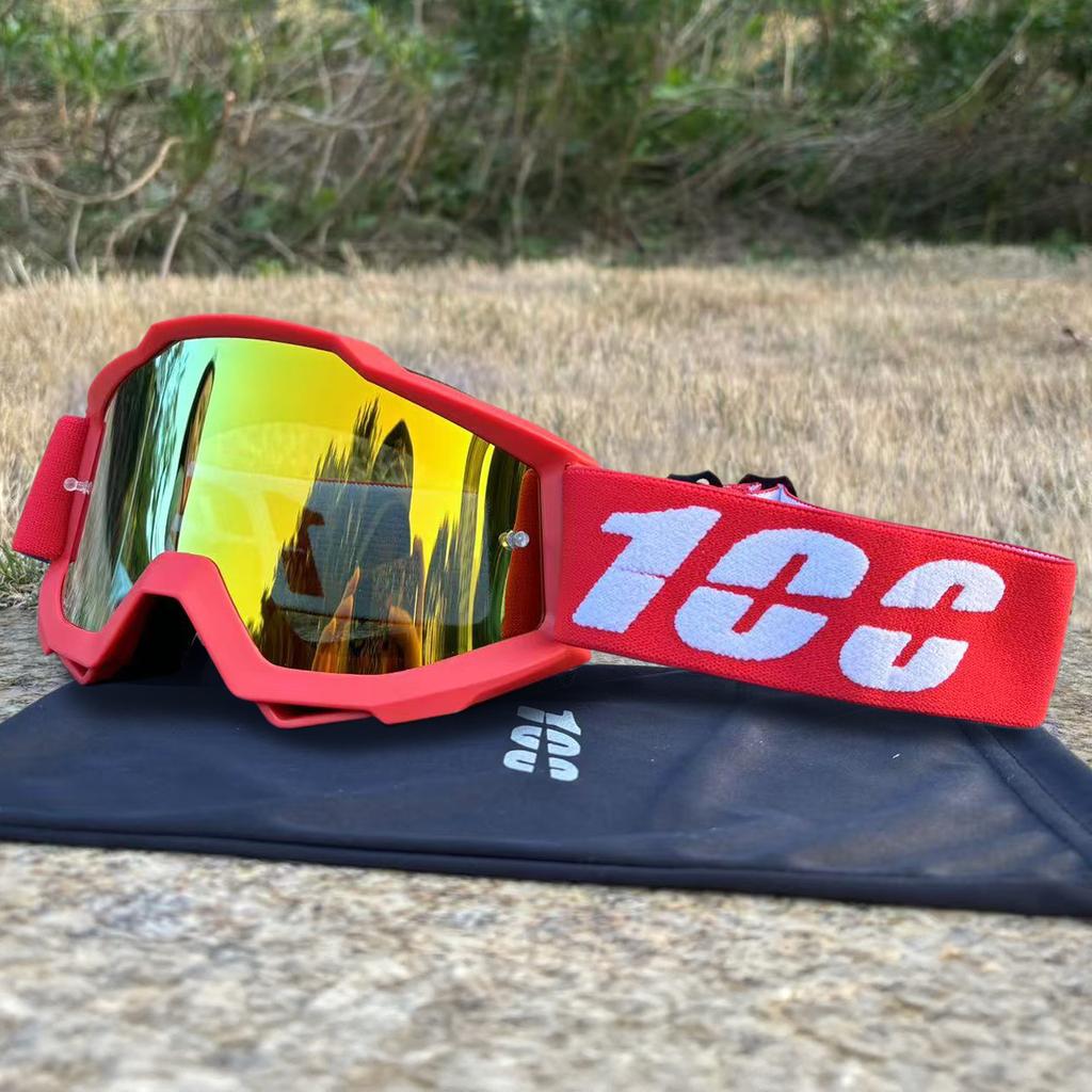 High Quality 100 Motocross Goggles ATV Protection Cycling Racing Motorcycle Glasses MTB Mask Sunglasses Windproof Skiing Goggles