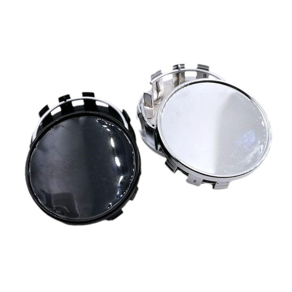 4Pcs Outer 54MM Rim Hub Caps Universal Wheel Badge Covers Protective Wheel Center Caps Cars