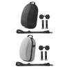 Travel Carrying Case Len Cover Anti-Drop Hard Storage Box Cable Ties With Shoulder Strap for Meta Quest 3 VR Headset Controller