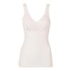 Atsugi 47401RS Cotton Tank Top with Made In Sweet Pink Women's 100% Cups, Japan, Wireless,