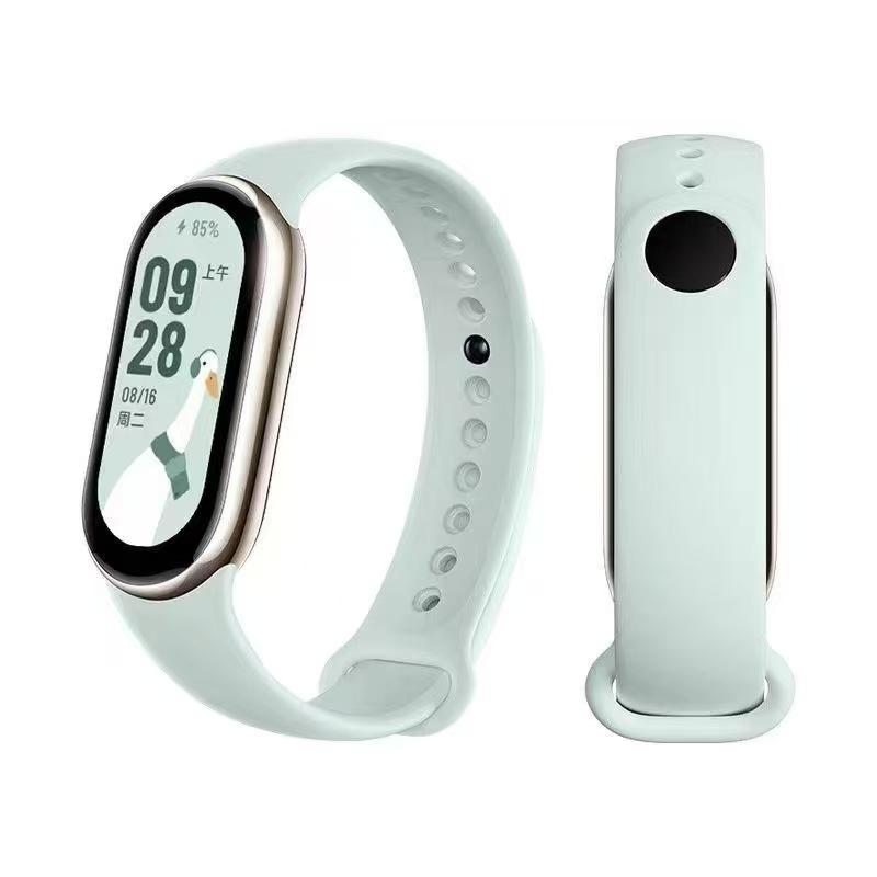 НОВЫЙ Ремешок Аксессуары Силиконовый Ремешок для Xiaomi Mi Band 10 9 8 Сменный Браслет для Xiaomi Mi Band 10 Спортивный Наручный Ремешок