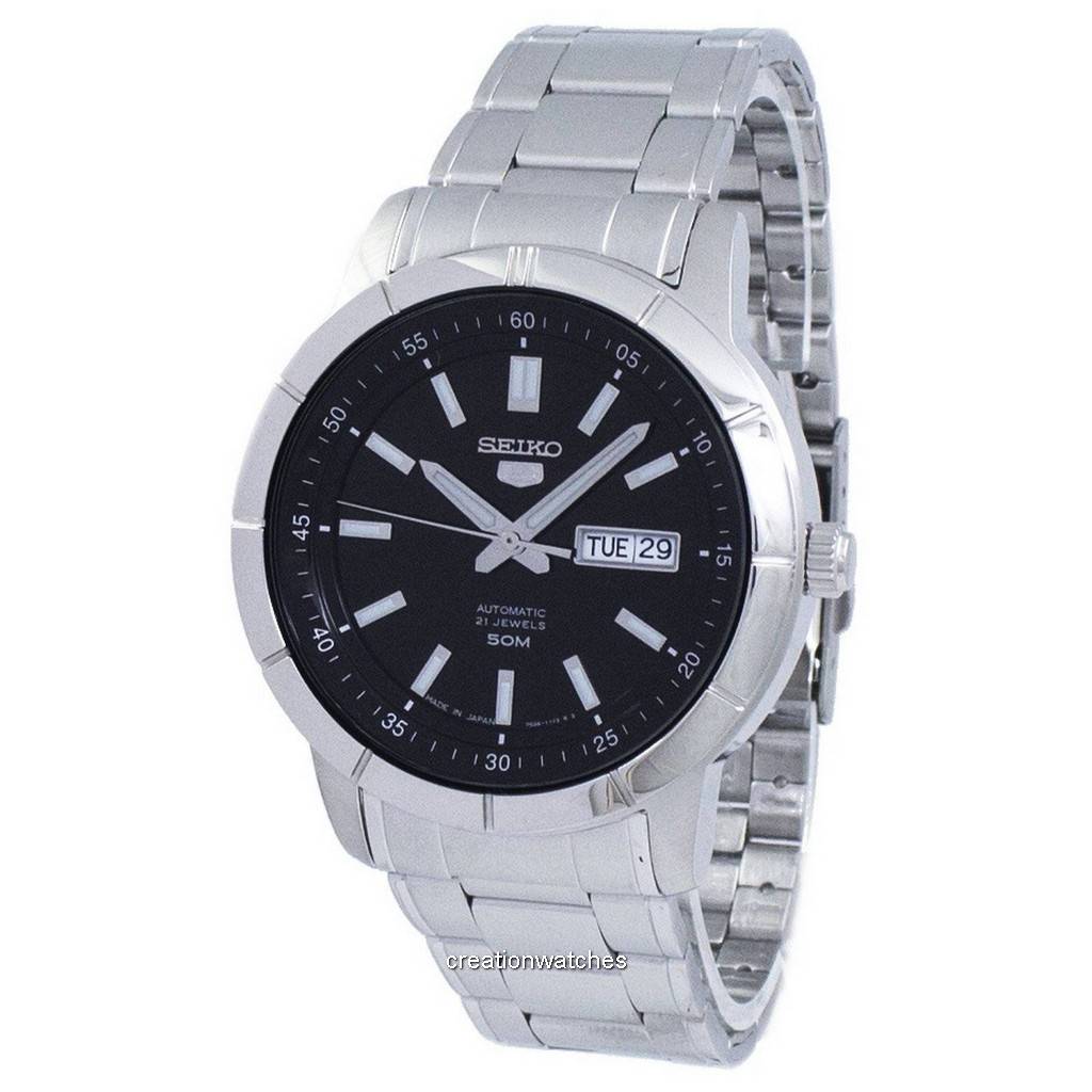 Восстановленные мужские часы Seiko 5 Automatic Сделано в Японии SNKN55 SNKN55J1 SNKN55J
