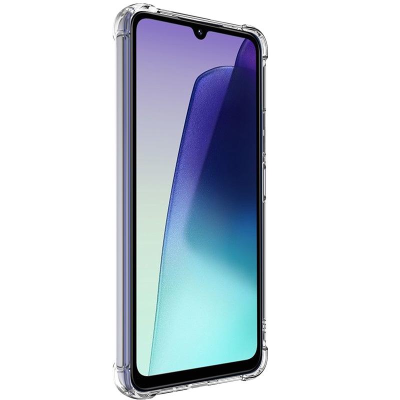 IMAK Для Xiaomi Poco M7 5G/Poco C75 4G/Redmi 14R 5G/14C 4G/A4 5G Чехол PC+TPU Противоударный Прозрачный Чехол для телефона