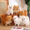 Standing Pomeranian Plush Toy Stuffed Animals Stuffed Puppy Doll Kids Girls