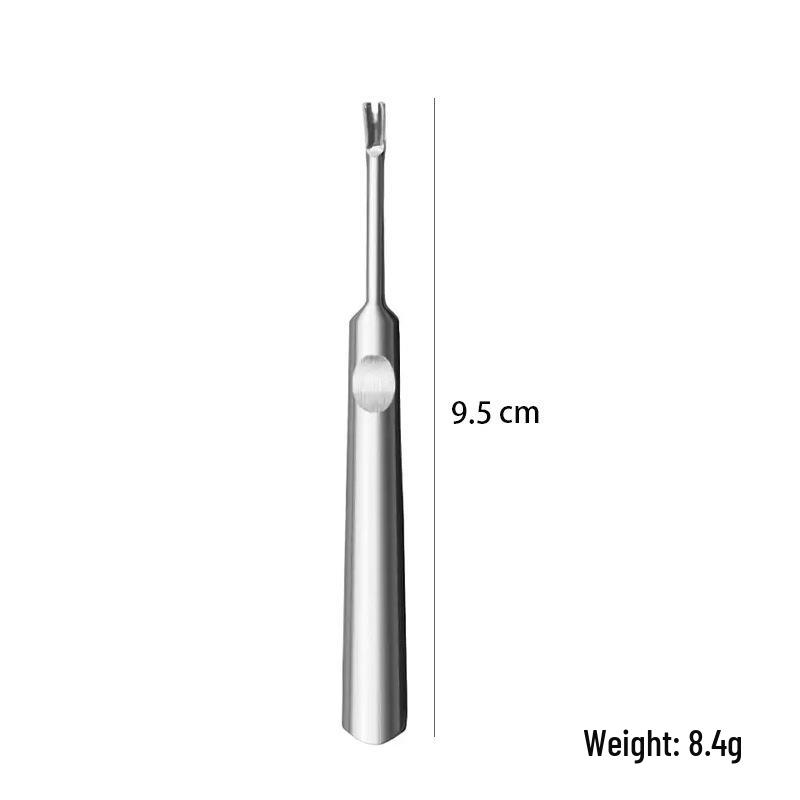 Набор педикюрных ножей из нержавеющей стали: Двусторонняя пилка для ногтей с лезвием, пилка для ног и инструмент для отшелушивания