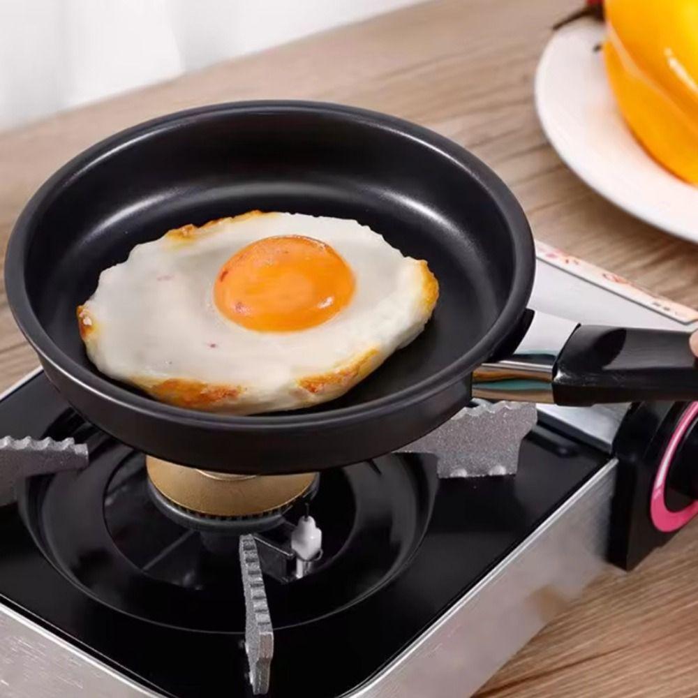 Мини-сковорода с плоским дном, антипригарная сковорода для блинов, сковорода для стейков, сковорода для омлета, блины