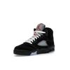 Air Jordan 5 Retro OG GS Black Metallic Reimagined Kids Кроссовки Белый Металлик-Серебристый Огненно-Красный HF3976-001