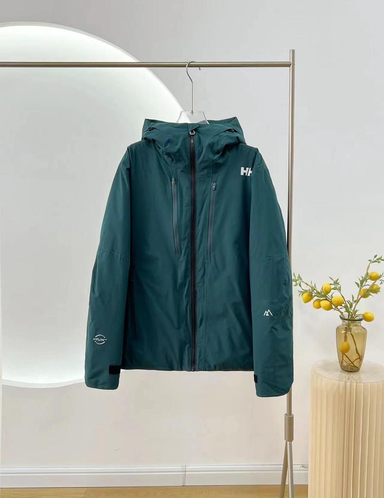 Helly Hansen HH Cross-border 25 Мужская модная зимняя горнолыжная куртка с герметичным капюшоном и ветрозащитным пухом.