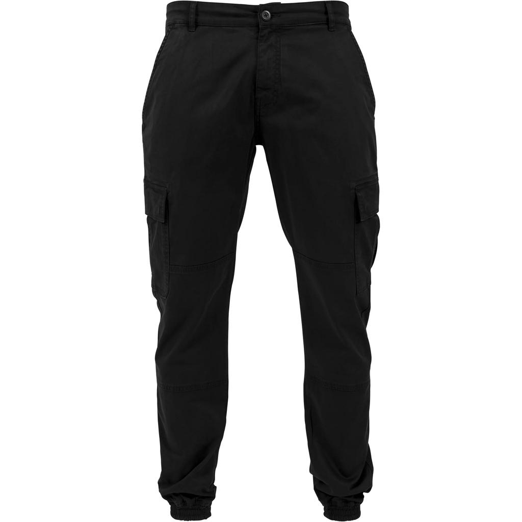 Urban Classics Mens Twill Washed Cargo Trousers