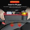 Car Gap Storage Box New RGB с USB Smart Fast Charger Car Seat Seat Seat Storage Sandwich Storage Box Charger Universal Model